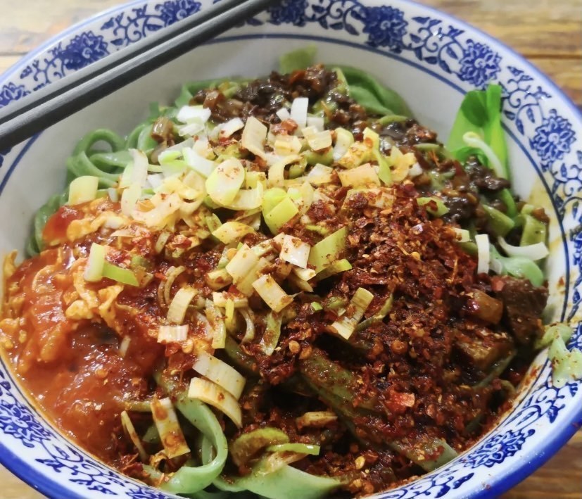 三合一扯面图片