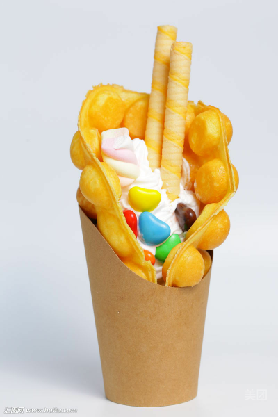 花式奶油鸡蛋仔图片