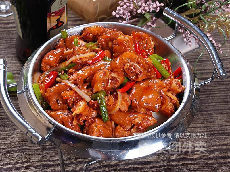 干锅猪手图片
