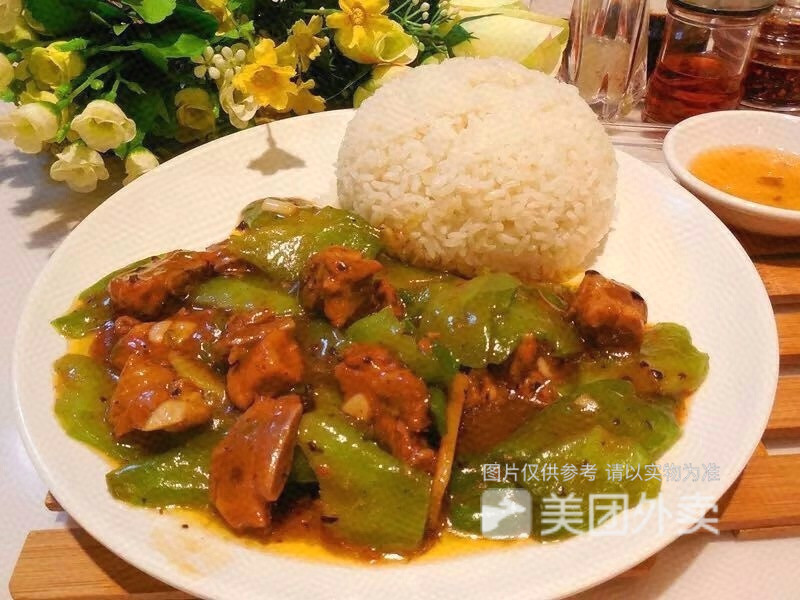 苦瓜排骨饭图片