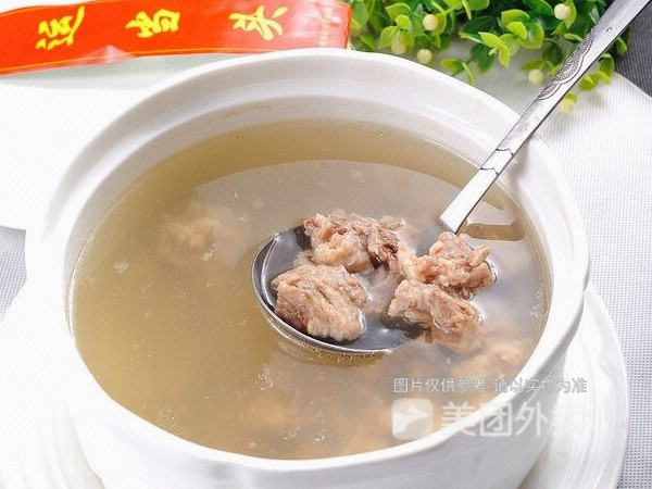 沙县小吃排骨汤饭图片