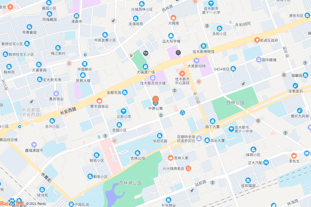 佳木斯市小区分布图图片