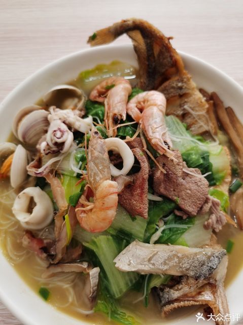 思贤海鲜姜汤面中山横路老店