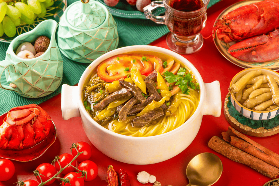 炸舌泡椒牛肉米线(新兴广场店)图片