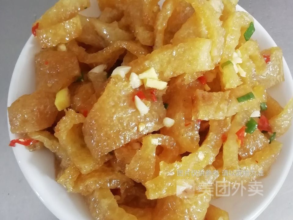 凉拌肉皮图片