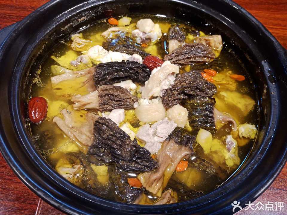 羊肚菌炖鸡图片