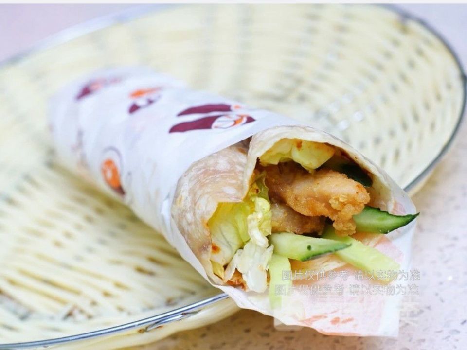 藤椒鸡肉卷图片