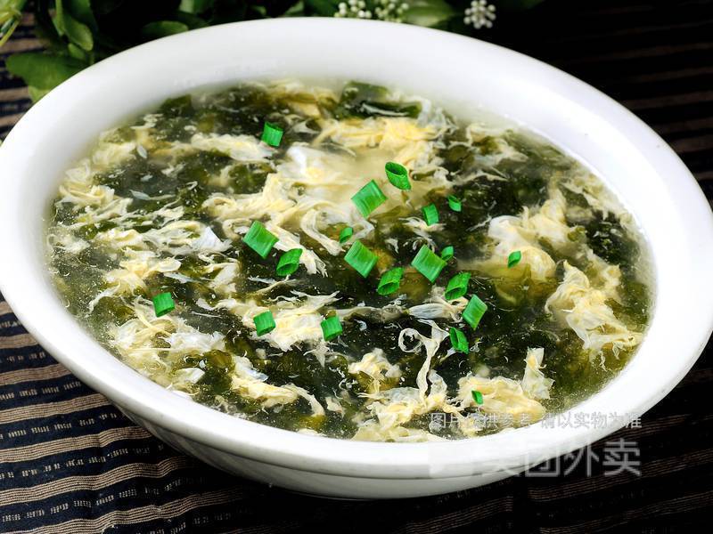 紫菜鸡蛋汤图片