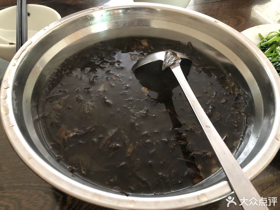 苦菜大肠汤图片