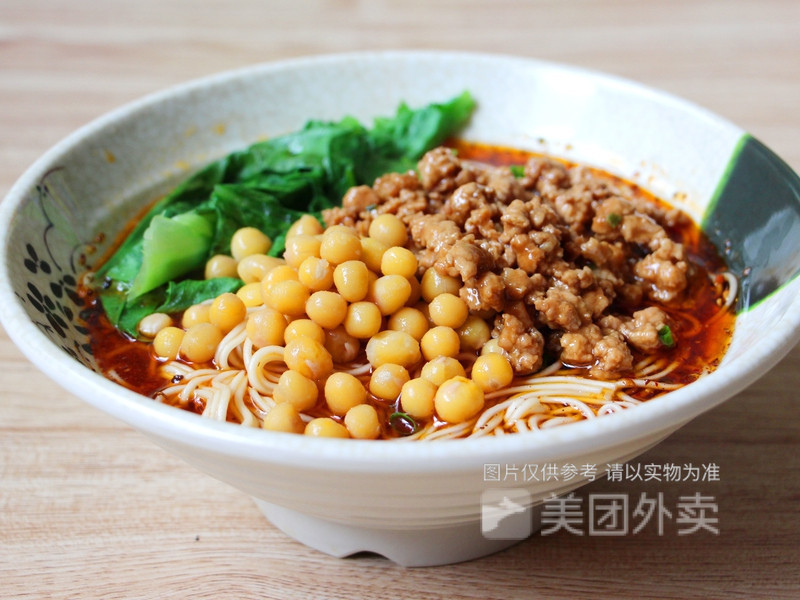 干溜豌杂面图片