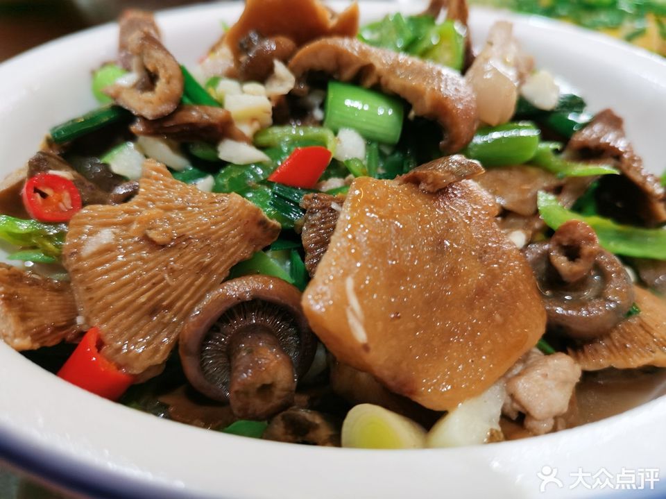 枞菌炒肉图片