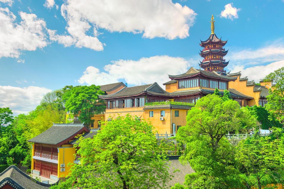 古鸡鸣寺图片