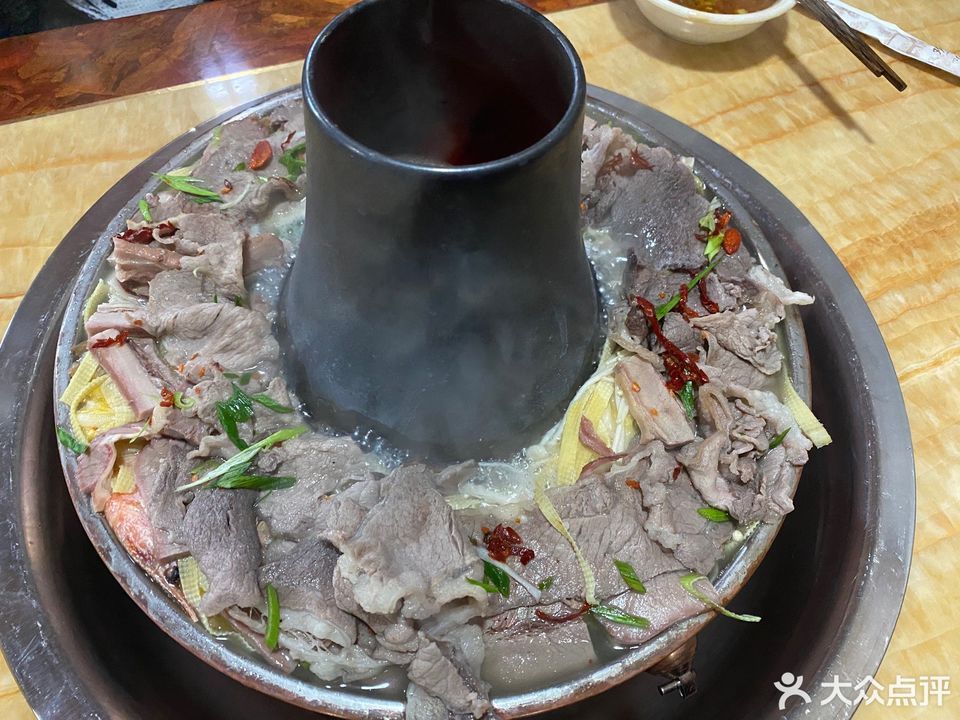 炕锅牛肉图片