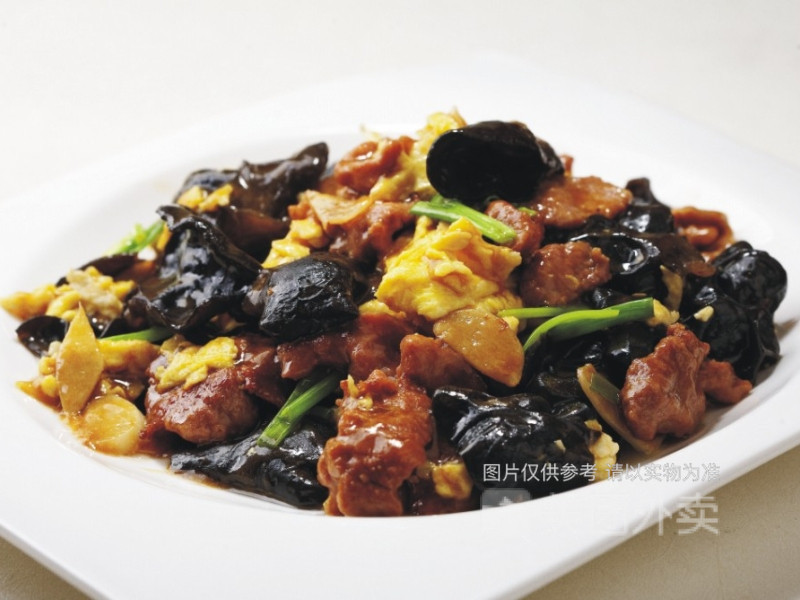 醋溜木须盖饭图片