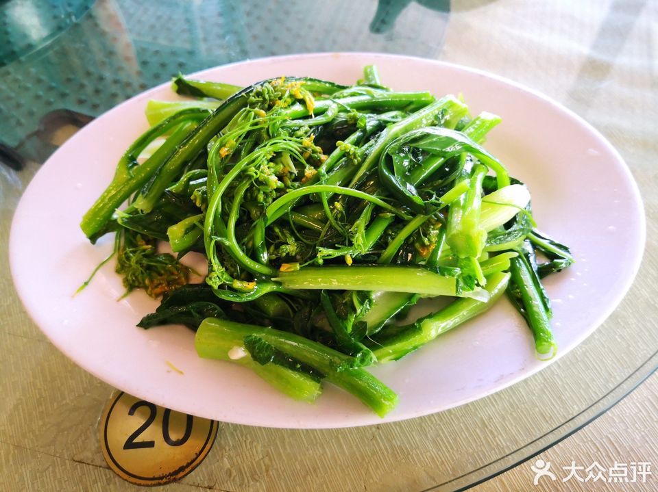 清炒迟菜心图片