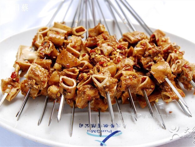 麻辣猪心管图片