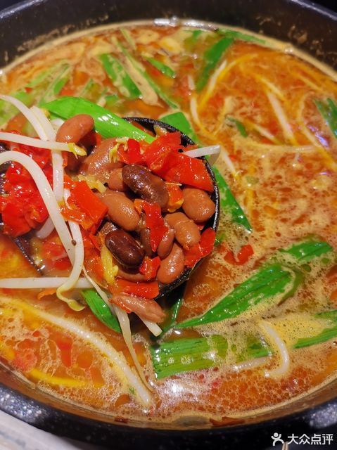 糟辣椒豆米火锅图片