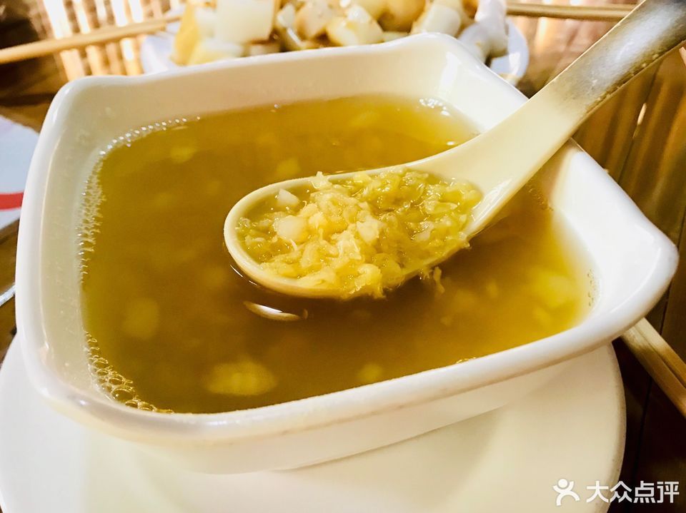 绿豆马蹄露图片