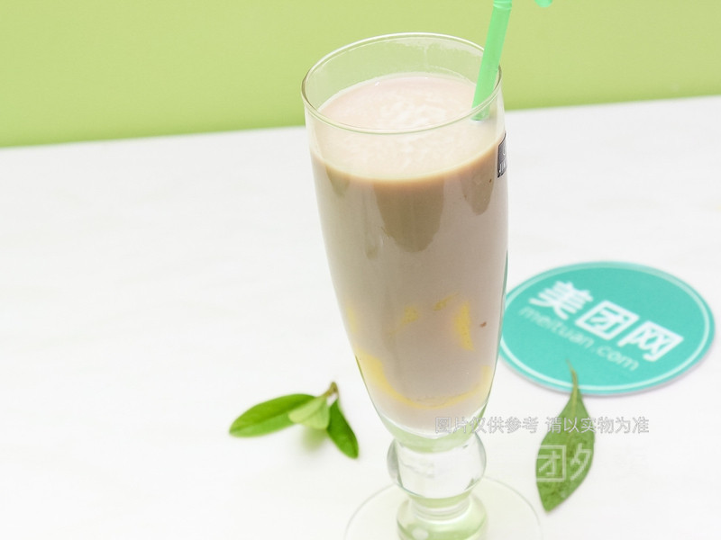 布丁奶茶图片