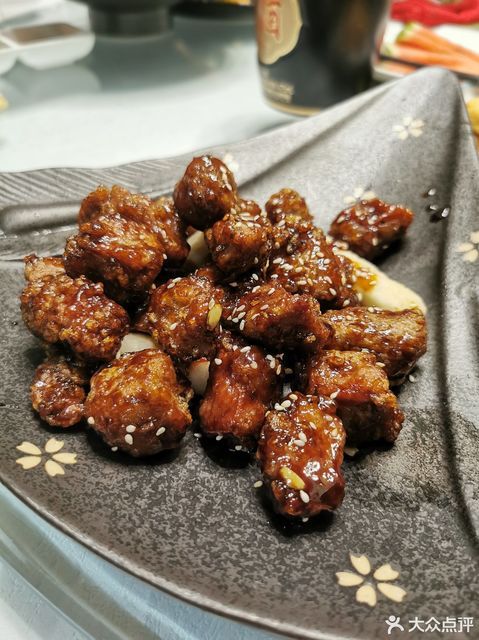 橙香安格斯牛肉粒图片