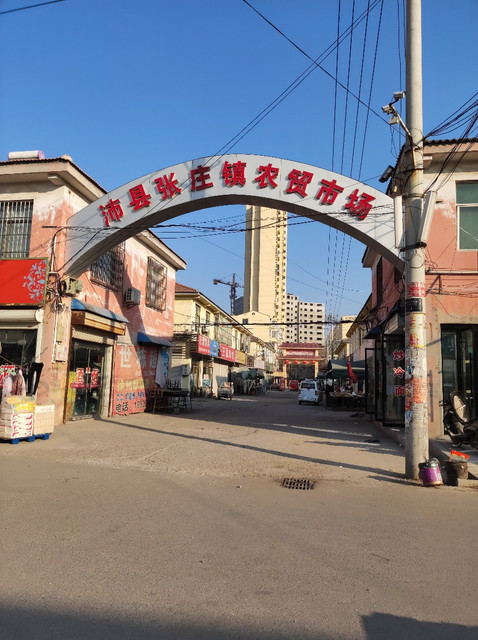 沛县张庄镇农贸市场图片