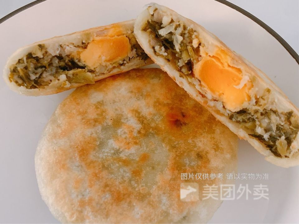 咸菜馅饼图片