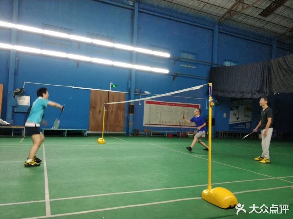 体育馆羽毛球场地