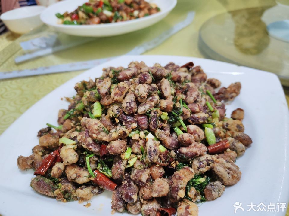 茴香炒红豆图片