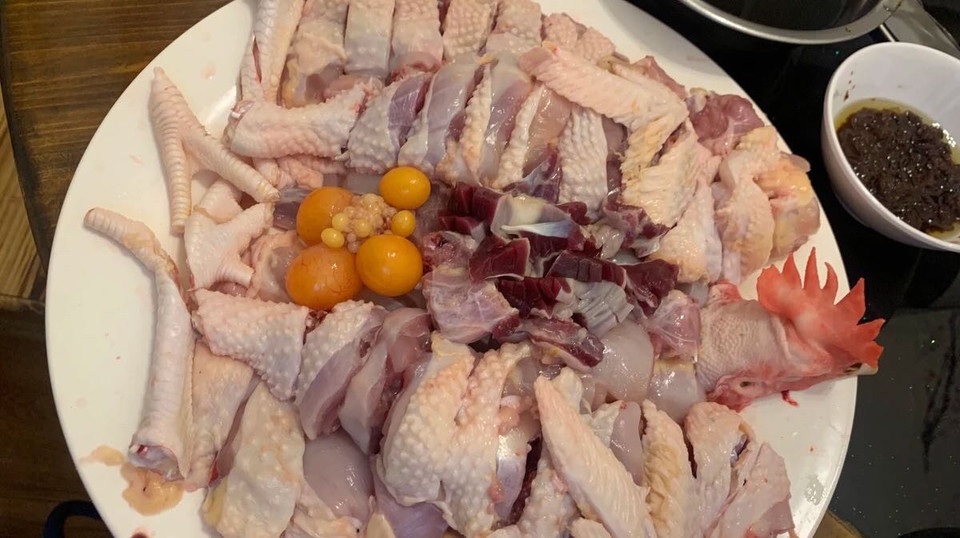 柴火走地鸡图片