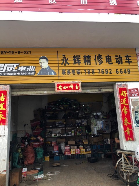 永辉精修电动车图片