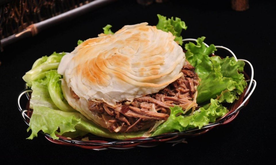 臻品老潼关肉夹馍