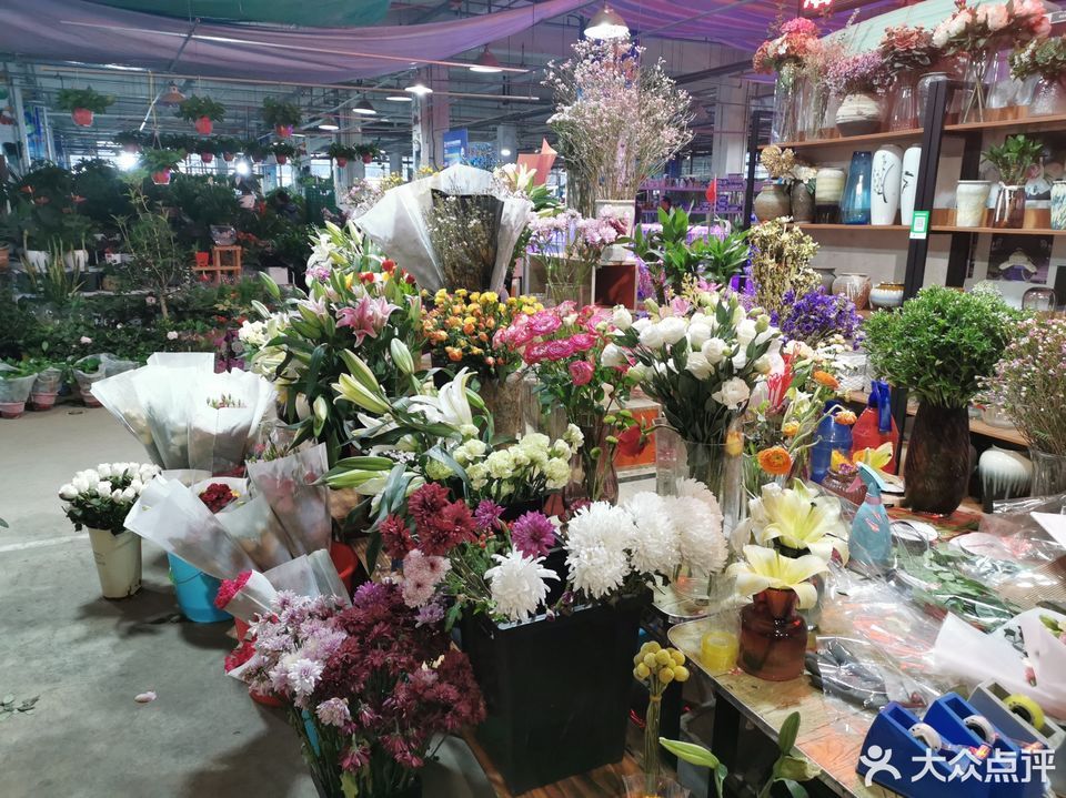 长安花卉市场批发图片