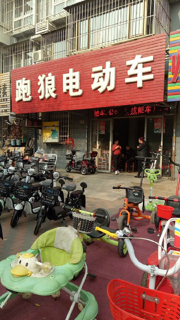 跑狼电动车(小站4s店)图片