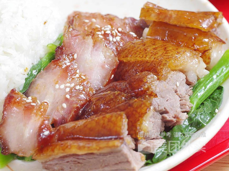 叉鹅饭图片