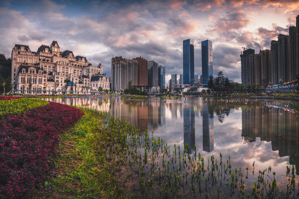 花果园湿地公园图片