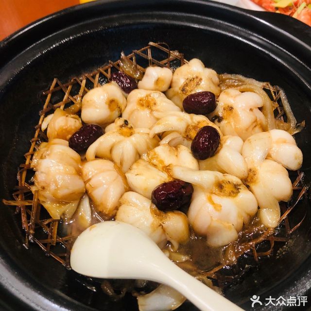 干锅焗百合图片