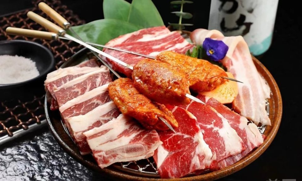 烤肉拼盘图片