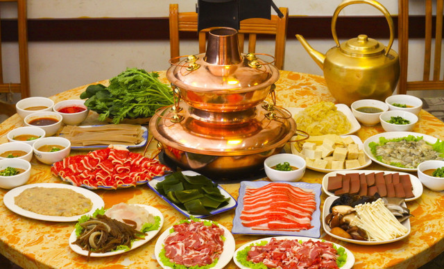 老北京木碳火锅店图片