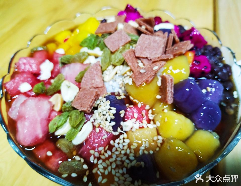 全家福冰粉图片