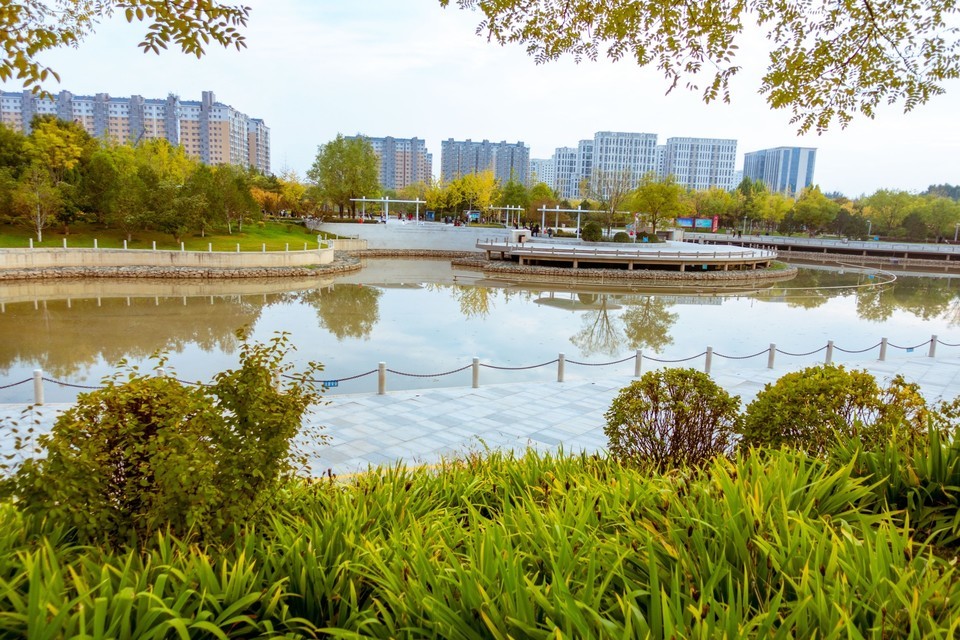 太原市晋阳街公园图片