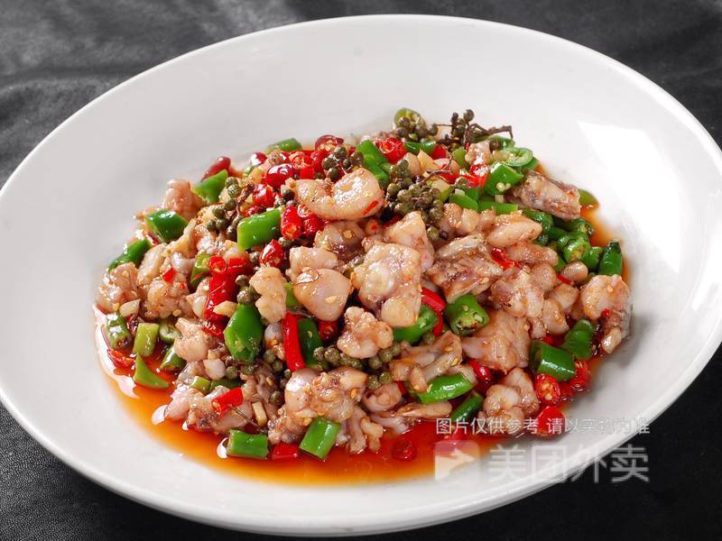 双椒美牛蛙图片