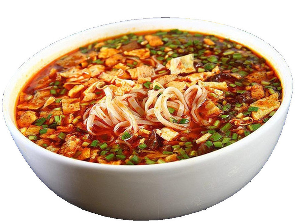 岐山素臊子汤面图片