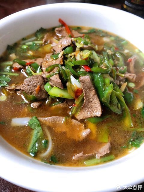 口味猪肝粉图片