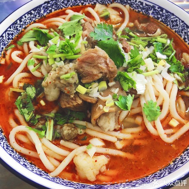 陕北绥德羊肉面图片