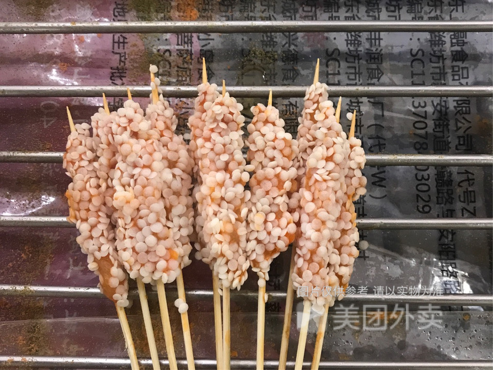 雪花鸡柳串图片