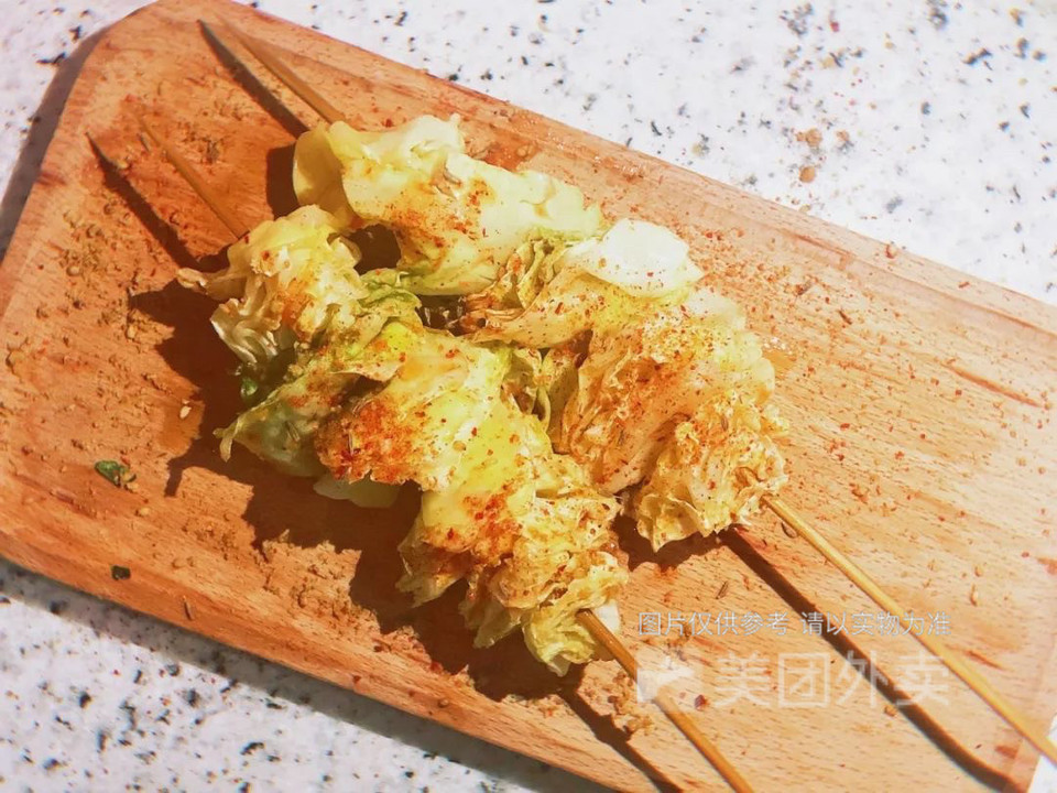 炸包菜图片