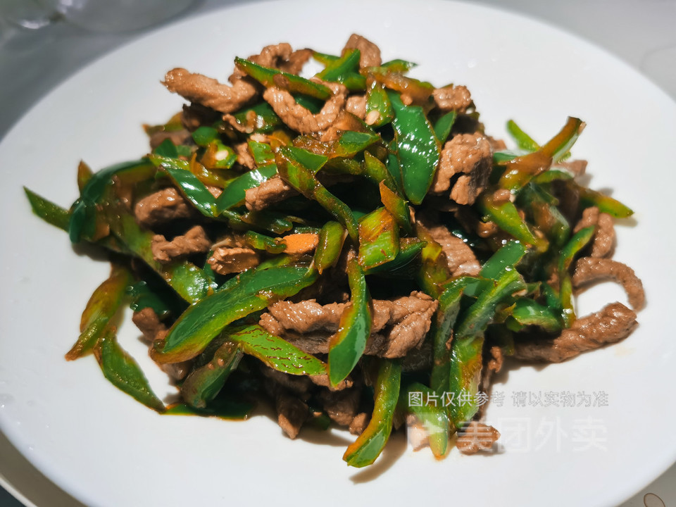 尖椒肺丝图片