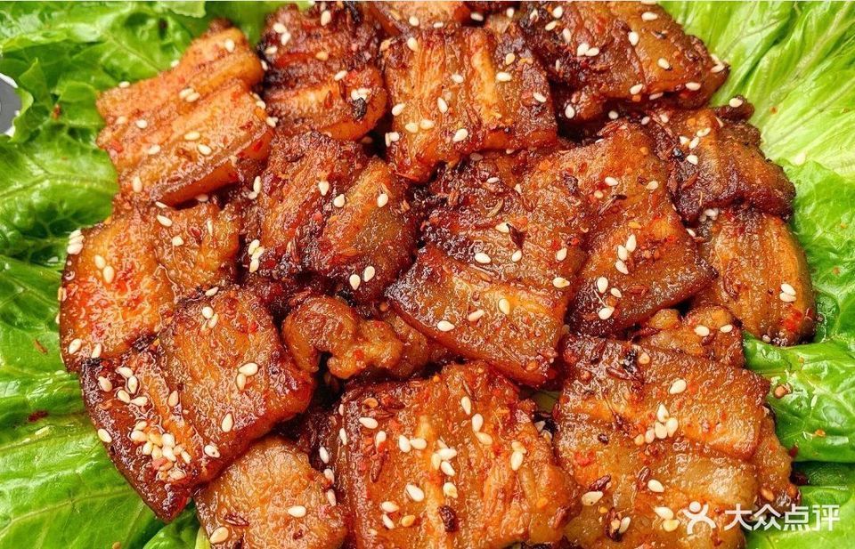 烤五花肉图片