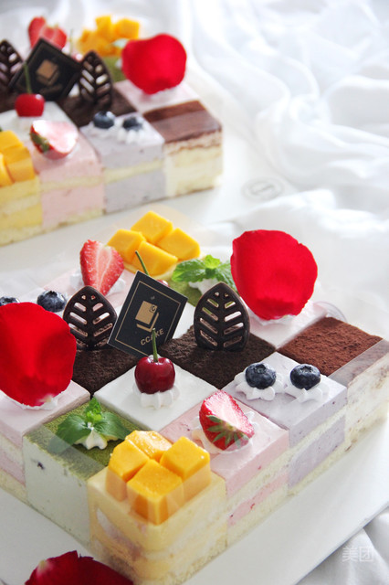 缪斯下午茶组合蛋糕图片
