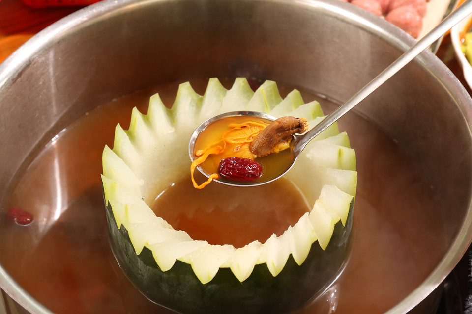 冬瓜盅汤底图片